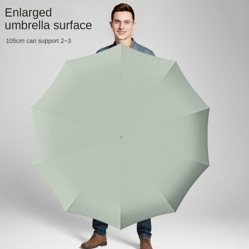 Foldable Rainproof Automatic Umbrella, 1 Count Ring Buckle Windproof Rainproof Reinforced Umbrella, Innovative Sun-Protection Folding Umbrella for Women, Pocket Umbrella, Suitable for Rainy Days Outdoor Travel, Innovative Household Items
