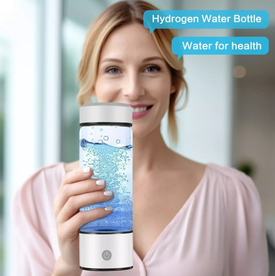 Best Selling Products 420ml USB Portable Hydrogen Water Generator Alkaline Maker Water Ionizer Bottle-4