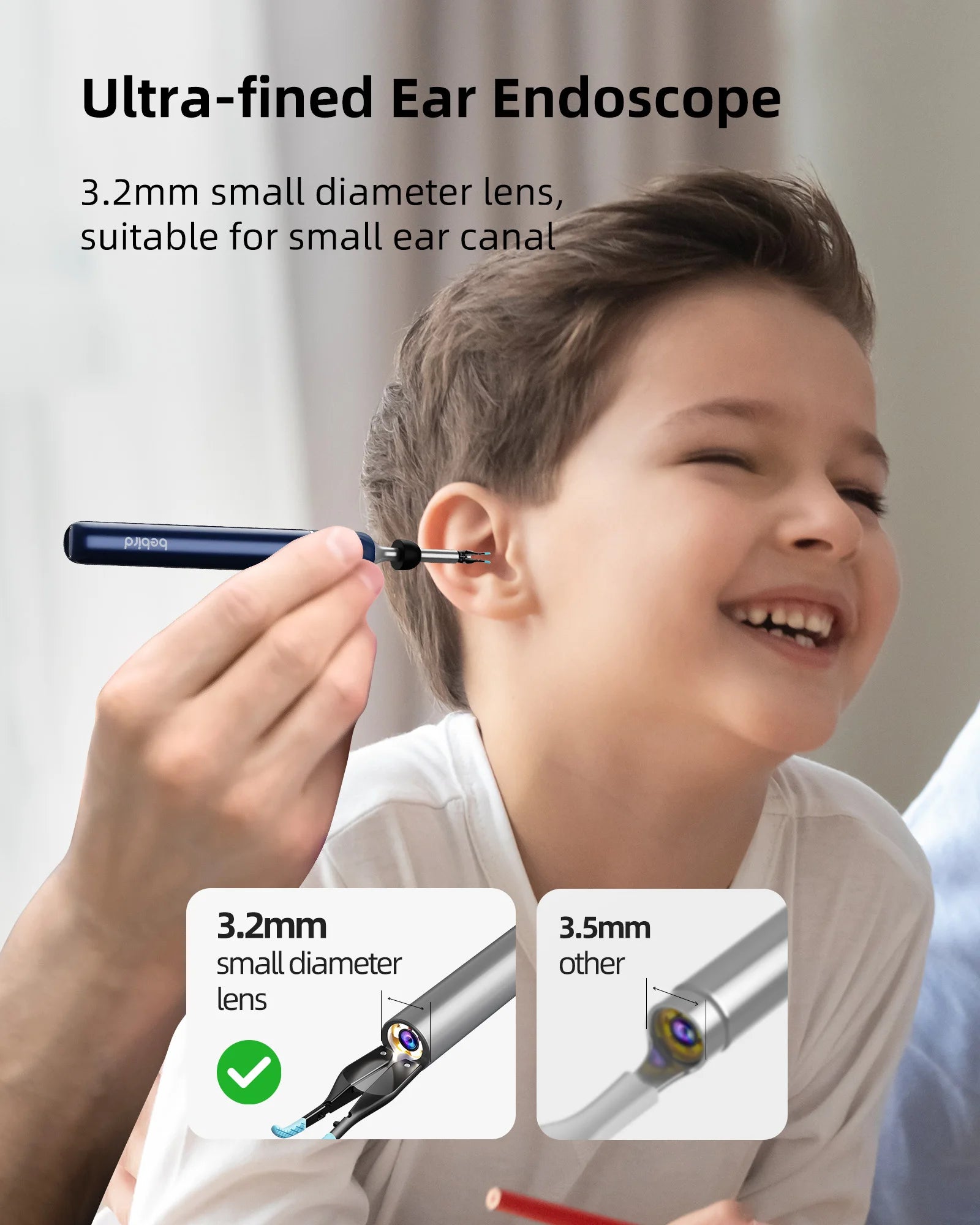 Bebird Note5 Pro Smart Home Appliance Smart Ear Cleaner Visual 10MP Camera Ear Wax Remover-4