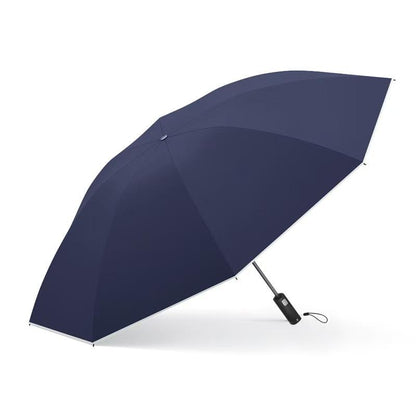 Foldable Rainproof Automatic Umbrella, 1 Count Ring Buckle Windproof Rainproof Reinforced Umbrella, Innovative Sun-Protection Folding Umbrella for Women, Pocket Umbrella, Suitable for Rainy Days Outdoor Travel, Innovative Household Items