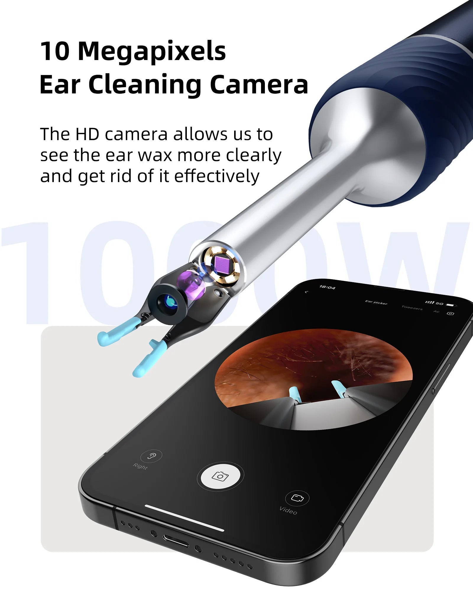 Bebird Note5 Pro Smart Home Appliance Smart Ear Cleaner Visual 10MP Camera Ear Wax Remover-1