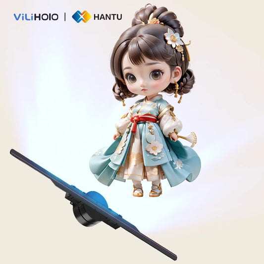 Hantu Professional 3D Hologram Fan 42cm LED Display Equipment for Advertising Holographic Projector Effect Machine Device-0