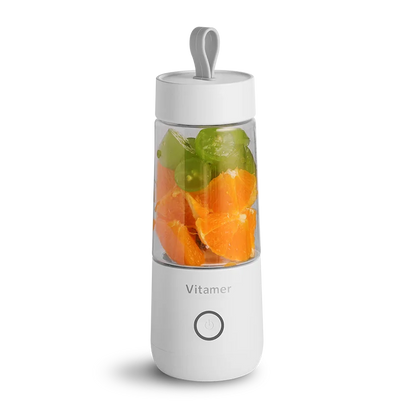 Hot Sale Usb Rechargeable Mini Blender Juicer Multipurpose Electric 350ml Magic Vitamer Juice Bottle Cup-6