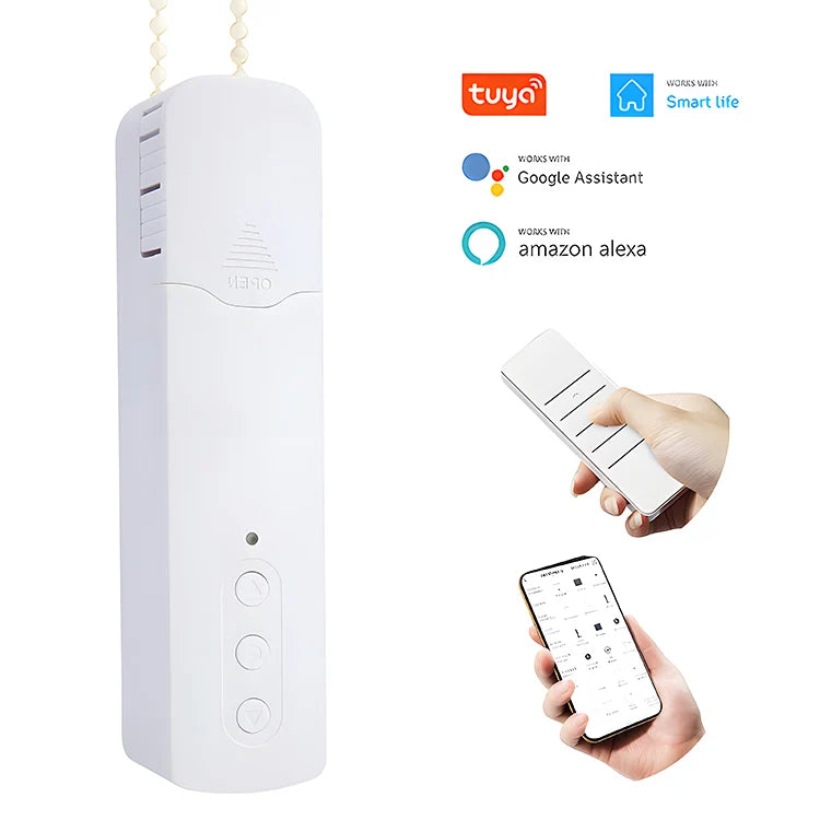 Tuya Smart Zigbee WiFi Gardinmotor för Rullgardiner-0