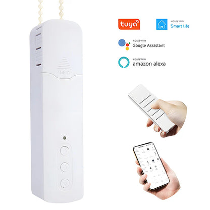 Tuya Smart Zigbee WiFi Gardinmotor för Rullgardiner-0