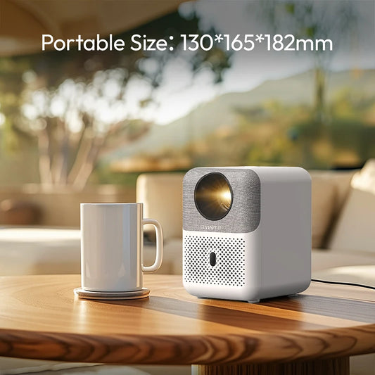 Byintek U4 Nordic Portabel Android Projektor med HD-upplösning, Auto-Fokus och Dubbla WiFi-band-0