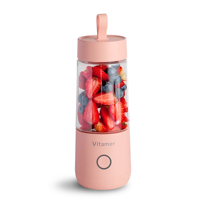 Hot Sale Usb Rechargeable Mini Blender Juicer Multipurpose Electric 350ml Magic Vitamer Juice Bottle Cup-7