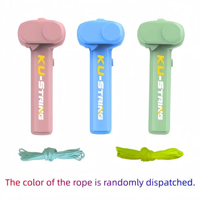 Självlysande Elektrisk Repkastare | Rolig Utomhusleksak för Barnen