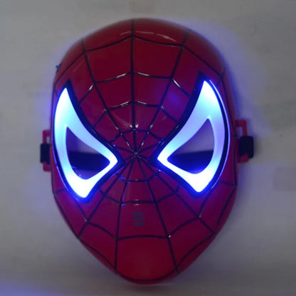 Marvel Superhjältemasker – LED-masker för cosplay | Perfekt för barnens maskeraddräkt, Halloween & fest