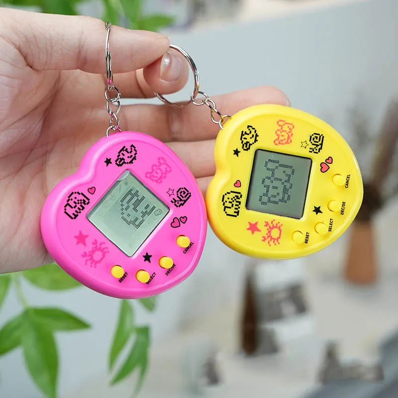 Elektroniskt husdjur – Tamagotchi-inspirerat digitalt djur | Nostalgiskt handhållet spel & virtuellt cyber-husdjur