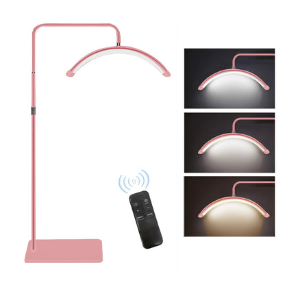 Andoer HD-M6X 36W Floor LED Video Light Half-moon Shaped Fill Light  3200K-5600K Dimmable with 180cm/ 70.9in Metal Light Stand