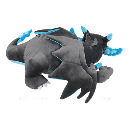 Mega Charizard X gosedjur | Stor Pokémon sovande mjuk plyschkudde
