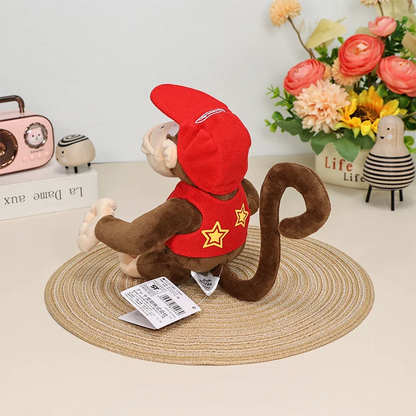 Gosedjur – Diddy Kong mjukis | Söt och mjuk Diddy Kong-figur – perfekt som present, lekkompis eller julklapp.