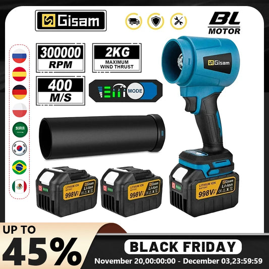 Gisam Turbo Blower | borstlös elektrisk turbobläser