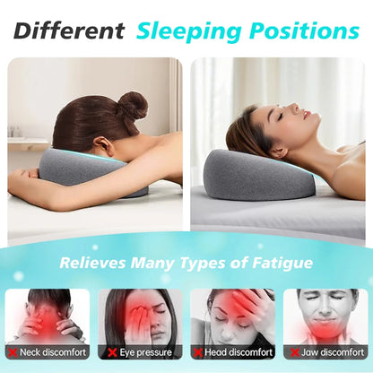 Ergonomisk ansiktskudde för magläge | Ventilerande massage- & salongskudde med kylande örngott