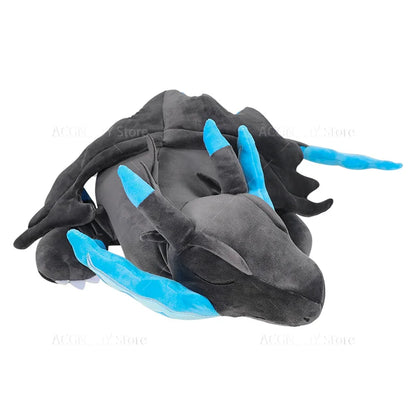 Mega Charizard X gosedjur | Stor Pokémon sovande mjuk plyschkudde