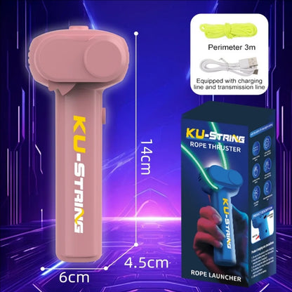 Självlysande Elektrisk Repkastare | Rolig Utomhusleksak för Barnen