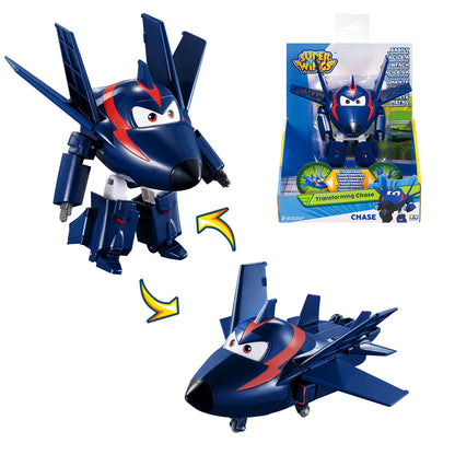 Super Wings – Transformerande Jett, Dizzy och Donnie flygplansrobotar | Actionfigurer för barn