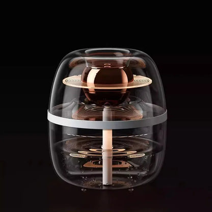 Xiaomi Youpin luftfuktare & luftrenare – Dubbel dimutsläpp med nattljus | Tystgående kall dimma med aromaterapi & kraftig ånga