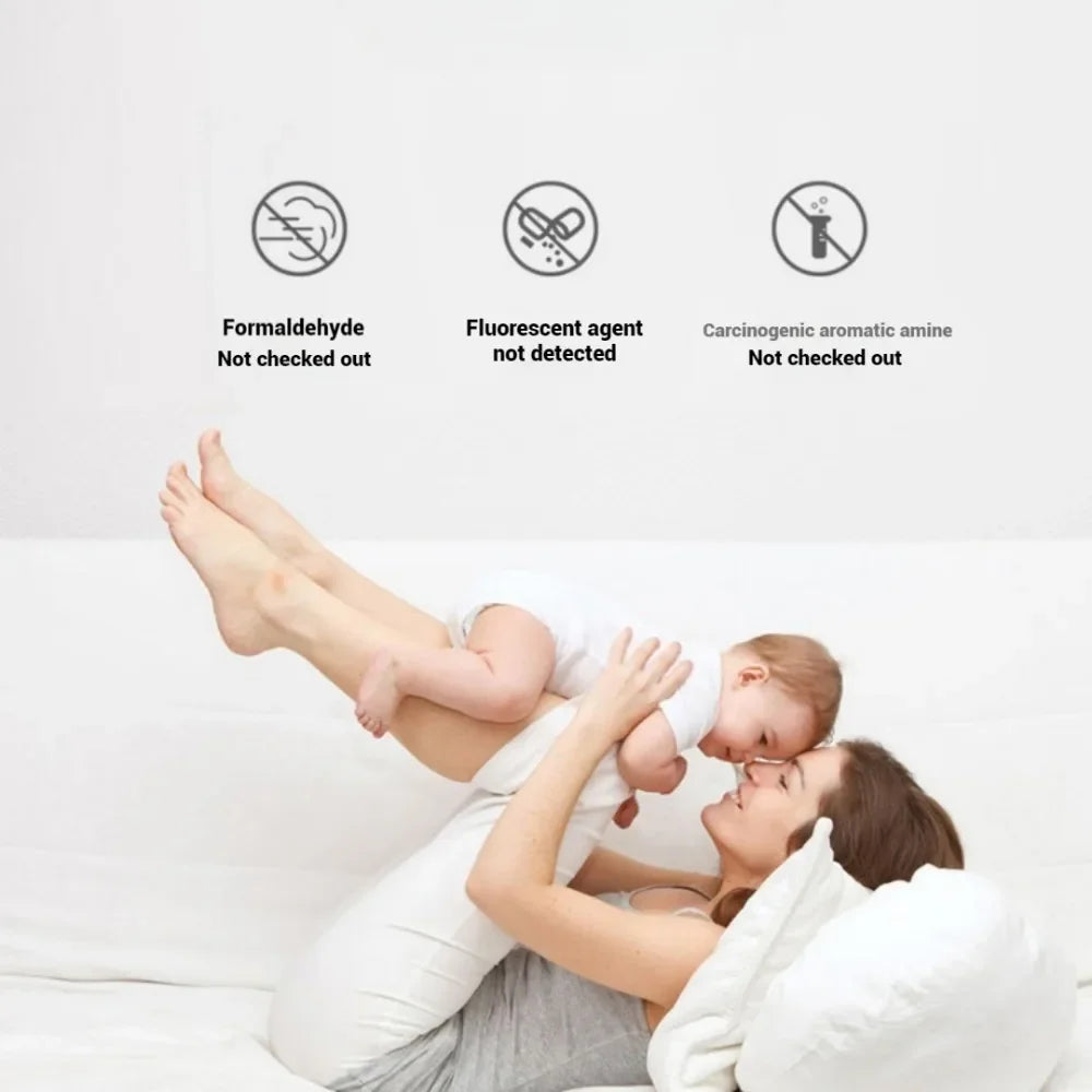 Lyxig sovkudde i hotellklass – 5-stjärnig mjuk kudde med tredimensionellt stöd | Tvättad, enfärgad & dubbelsidig komfortkudde