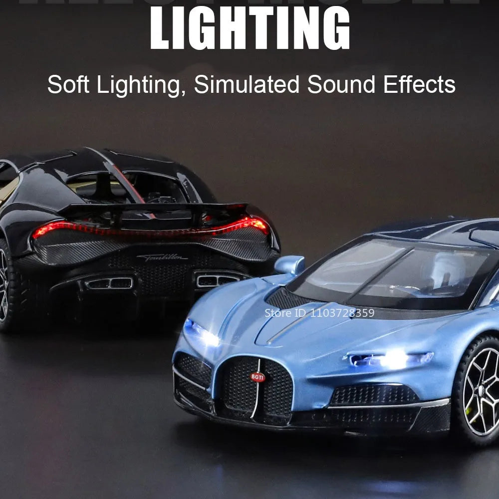 Supersportbil med ljud & ljus | Fartfylld leksaksbil med blinkande ljus och häftig ljudsignal. Välj mellan olika varianter!